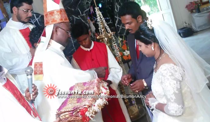 Bijumon Ancy Wedding Photo Punalur